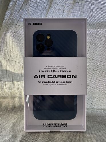 Продается чехол AIR CARBON новый в коробке на iPhone 12PRO