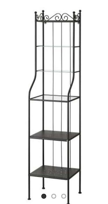 икея икеа ikea: Стеллаж икеа 42х40х176 см, черный, РЁНШЭР ИКЕА очень удобный стеллаж — 2