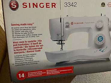 petle: SINGER Fashion Mate 3342 – tikiş maşını satılır Yenidir, cəmi 2 dəfə — 9