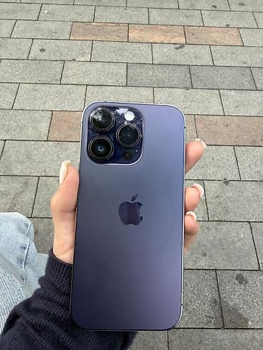 iphone 7 ag: IPhone 14 Pro, 128 GB, Deep Purple, Face ID — 1