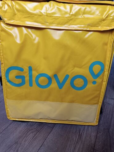 Термо-сумка Glovo в идеальном состоянии. Использовано только 15 дней