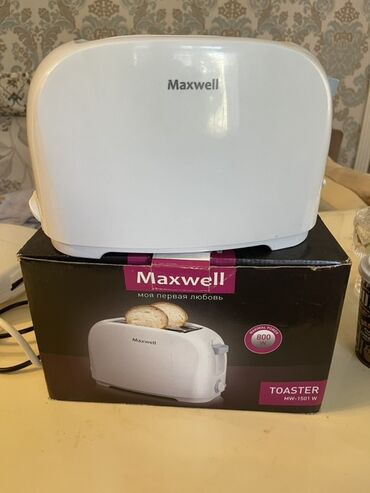 Tosterlər: Toster Maxwell, rəng - Ağ, Yeni
