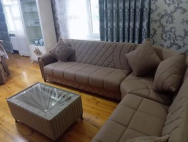 Divan və masa dəstləri: Künc divan dəsti - Künc formalı geniş divan: yumşaq parça üzlük, romb -da lalafo.az — 5 Divan və masa dəstləri: Künc divan dəsti - Künc formalı geniş divan: yumşaq parça üzlük, romb — 5