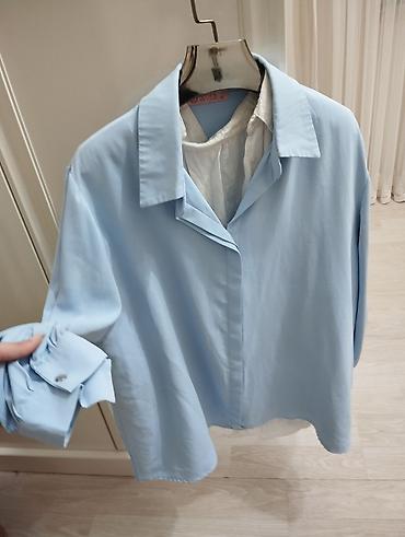 kurta: Terranova qadın köynəyi – XS ölçü - Naxış: qara-ağ şaquli zolaqlar — 4
