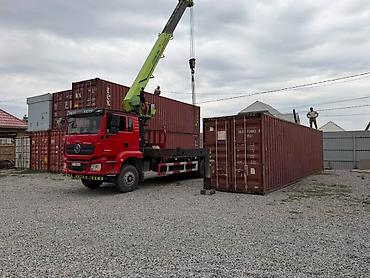 Услуги манипулятора для перевозки и монтажа морских контейнеров -