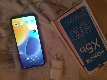 mobil wifi: Honor X5b, 64 GB, rəng - Qara, Düyməli, Sensor, Barmaq izi