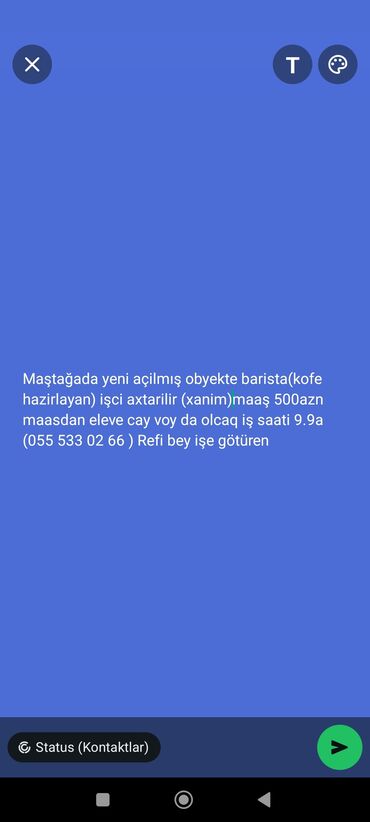 Digər ixtisaslar: Digər ixtisaslar