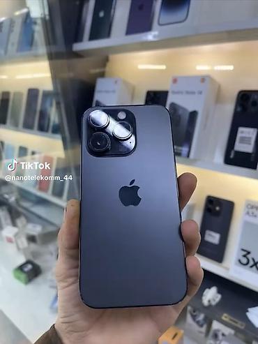 iphone 16 neçə manatdır: IPhone 14 Pro, Qara, Simsiz şarj, Zəmanət — 3