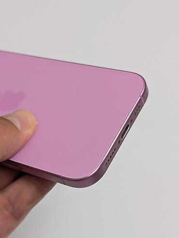 jack a2b: IPhone 16, Б/у, 128 ГБ, Розовый, Чехол, 92 % — 10