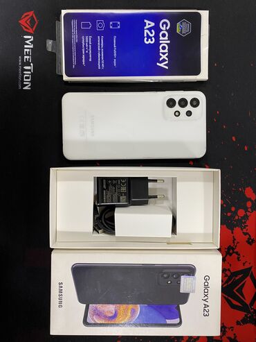samsung galaxy s5: Samsung Galaxy A23, 64 ГБ, цвет - Белый