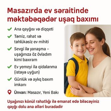 Tikinti və təmir: Masazırda ev şəraitində məktəbəqədər uşaq baxımı - Ana qayğısı və