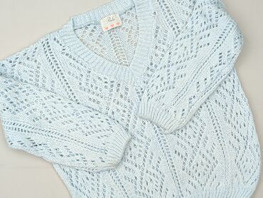 bluzki basic z dekoltem v: Sweter damski, rozmiar S