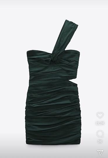 Женская одежда: Коктейльное платье, Мини, Zara, XS — 2