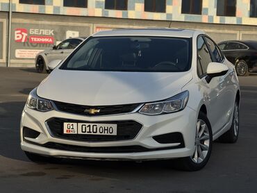 машина 180000: Chevrolet Cruze: 2018 г., 1.5 л, Автомат, Бензин, Седан