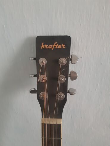 гитара в рассрочку: Акустическая гитара Krafter, корпус дредноут с вырезом (cutaway), цвет