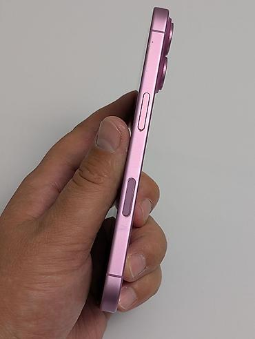 jack a2b: IPhone 16, Б/у, 128 ГБ, Розовый, Чехол, 92 % — 6