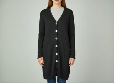 sukienka z żakietem dla babci: Women`s knitwear, size S
