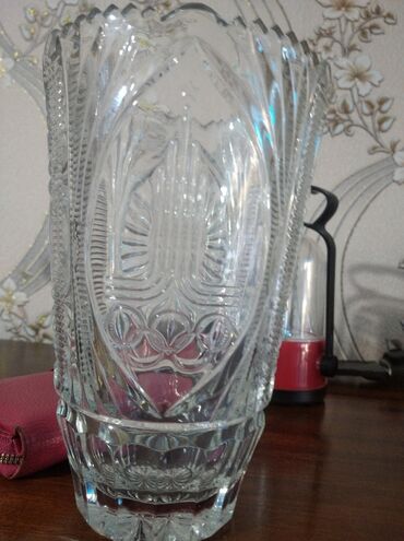 Вазы: Ваза хрустальная " Олимпиада -80 " СССР. город Ош цена 3000 сом at lalafo.kg — 5 Вазы: Ваза хрустальная " Олимпиада -80 " СССР. город Ош цена 3000 сом — 5