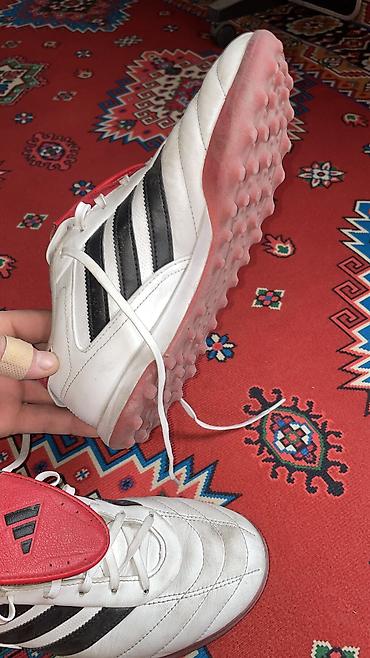 сороконожка: Мужские кроссовки, 40, Adidas, Б/у, цвет - Белый, Самовывоз — 3