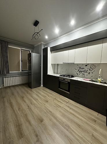 2комнаты: 2 комнаты, 56 м², Кок-Жар ж/м Элитка, 11 этаж, Евроремонт — 1