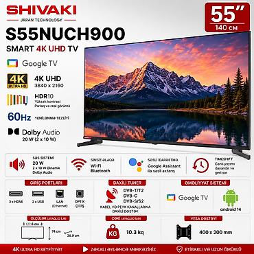 tv 55: №: 15710 Məhsulun adı: Televizor Shivaki S55NUCH900, LCD (LED), 55 — 3