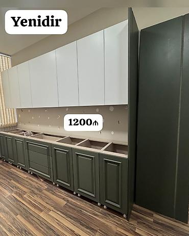 *1200₼ yeni MƏTBƏX mebeli :-TƏCİLİ SATILIR*‼️ MDF maşın kraskası