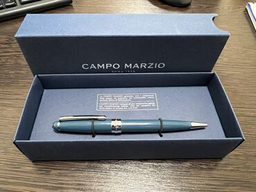 Канцтовары: Шариковая ручка от фирмы campo marzio паста черного цвета цена в