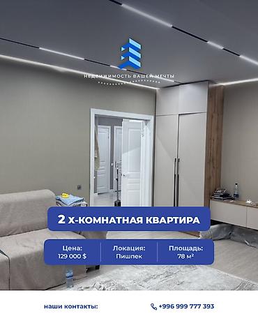 2 комнаты, 78 м², Рабочий Городок Элитка, 9 этаж, Дизайнерский ремонт