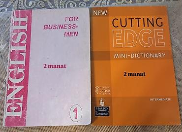 Digər kitablar və jurnallar: İnglis kitabı və cutting edge, birisi 2 manat — 1