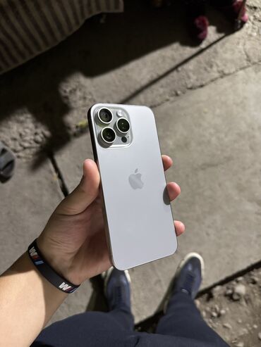 пылесос бу бишкек: IPhone 15 Pro Max, Б/у, 256 ГБ, Natural Titanium, Защитное стекло, Чехол, Коробка, 90 %