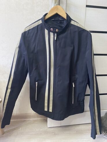 Рубашки: Мужская куртка, Ветровка, Весенняя, Zara, M (EU 38)