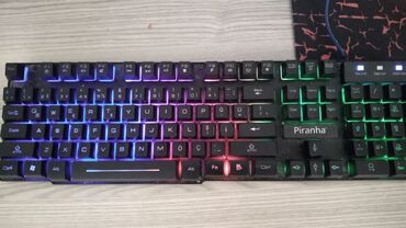 midi keyboard: Piranha gaming keyboard (piranha oyunçu klaviaturası) təzədir
