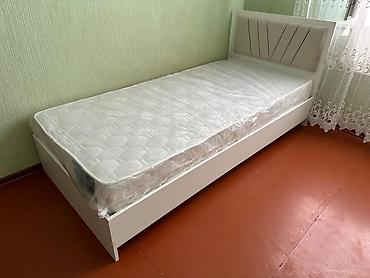 Кровати: Новый, Односпальная кровать, С матрасом, Без выдвижных ящиков, Россия — 7