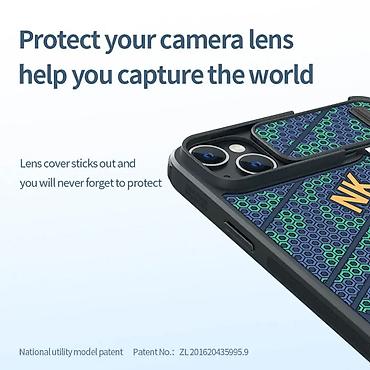 Maske i futrole za telefone: Maska Nillkin Striker S za iPhone 14 Plus 6.7 plava. Kataloški broj — 8