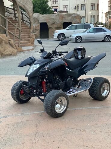 Kvadrosikllar: Sport tipli ATV kvadrosikl - Geniş alüminium ayaq qoruyucuları (nerf — 6