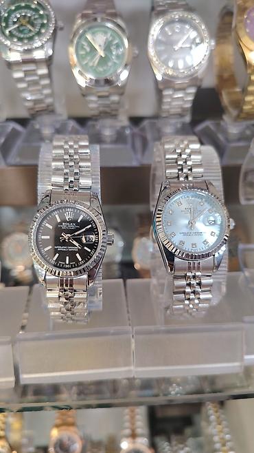 qadın saatları: Yeni, Qol saatı, Rolex, rəng - Yaşıl — 6