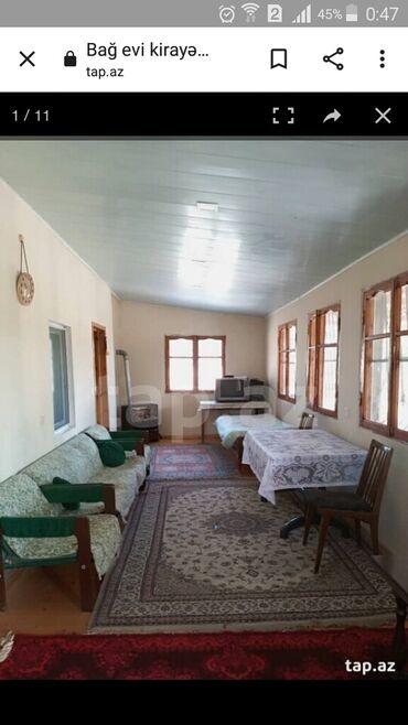 Bağ evlərinin kirayəsi: 100 kv. m, 3 otaqlı, Hovuzsuz, Qaz, Su, İnternet — 7