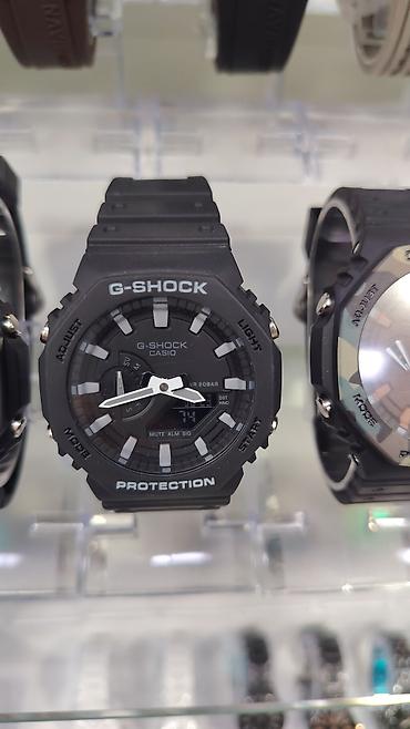 qol saati casio: Casio G‑SHOCK GA‑2100 seriyası qol saatları - Korpus: səkkizbucaqlı — 2