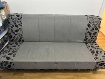 oglasi 032 namestaj: Three-seat sofas, Textile, color - Grey, Used