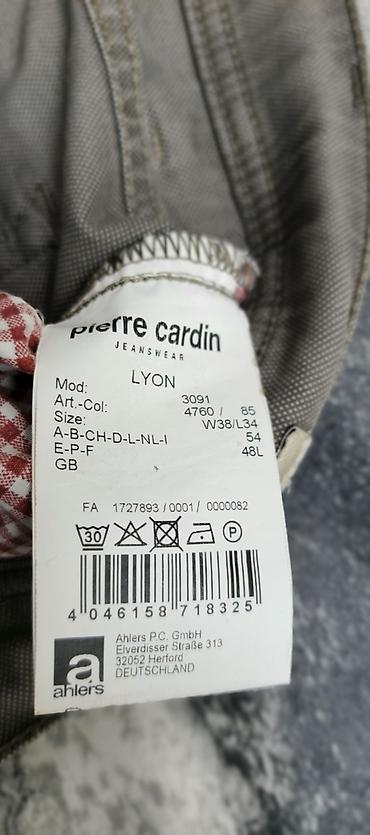 Kişi geyimləri: Cins şalvar, Pierre Cardin, 2XL — 7