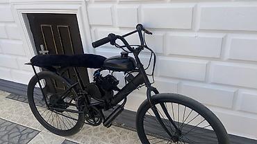 Мопеды, скутеры: Benzin mühərrikli velosiped - Çərçivə əsasında yığılmış motorlu — 1