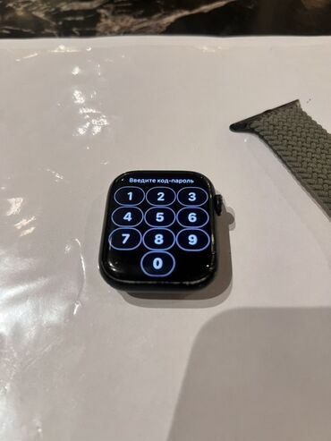Apple Watch: Apple Watch Series 7, 45 мм - Корпус: алюминий, цвет темный (Space