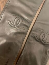 Информатика: Temiz Deri qara elcek brend Chanel firmasi yenidir 48sm uzunlugu