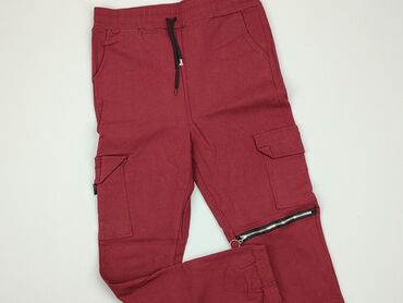 bluzki do czerwonych spodni: Spodnie Cargo Damskie, S, stan - Dobry