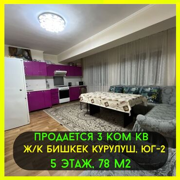 Продажа участков: 3 комнаты, 78 м², Элитка, 5 этаж, Евроремонт