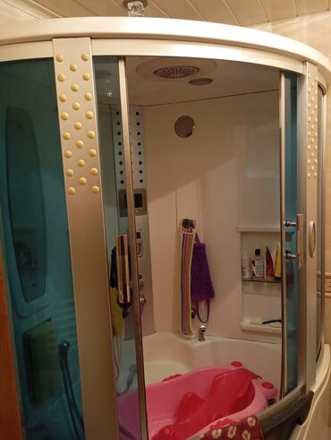hamam kabinaları: Bu duş kabin, hamam otağınız üçün praktik və çoxfunksiyalı həll təklif
