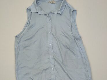 blekitna bluzki damskie: Koszula Damska, H&M, M, stan - Dobry