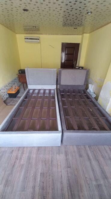 Sifarişlə çarpayılar: Birnəfərlik, Bazalı, Ödənişli matras, Siyirməsiz, Rusiya, MDF — 6