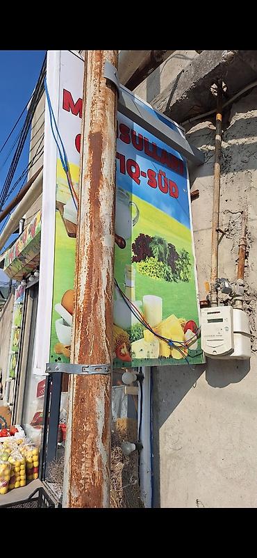 Reklam lövhələri: Işıqlı reklam lövhəsi iki üzlü. eni 80sm uzunlugu 125sm qalinligi — 2