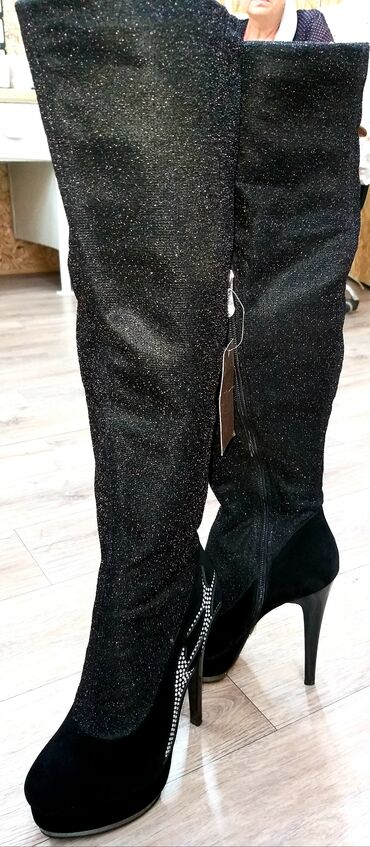 обувь мужская зима: Сапоги, 40, цвет - Коричневый, Belletta